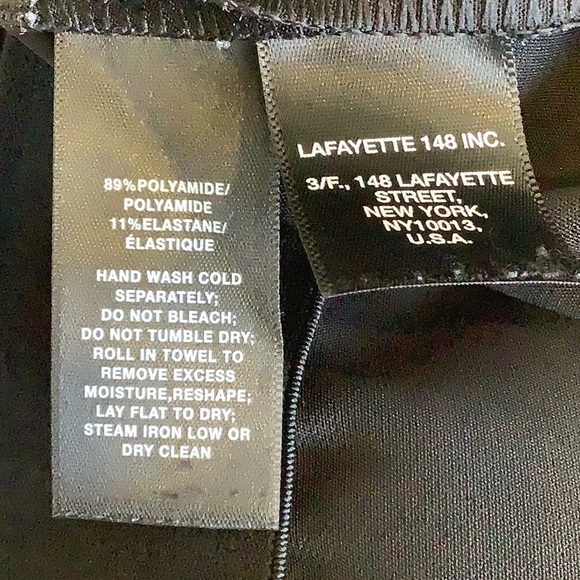 Lafayette 148 NY, Acclaimed Stretch Gramercy Pant, size 14, FTTS - Picture 8 of 9